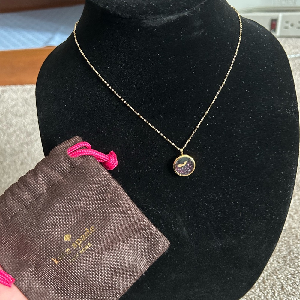 Kate Spade Gold Shoe Necklace